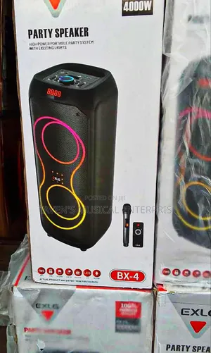 Exlg Bx-4 Portable Party Speaker