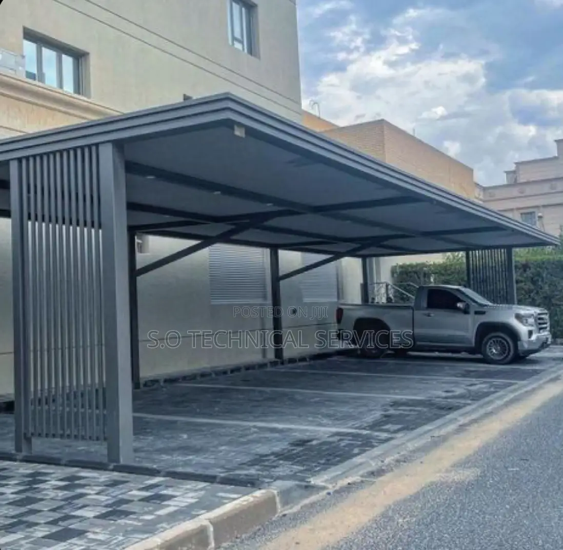 Carport With Aluminum Roofing