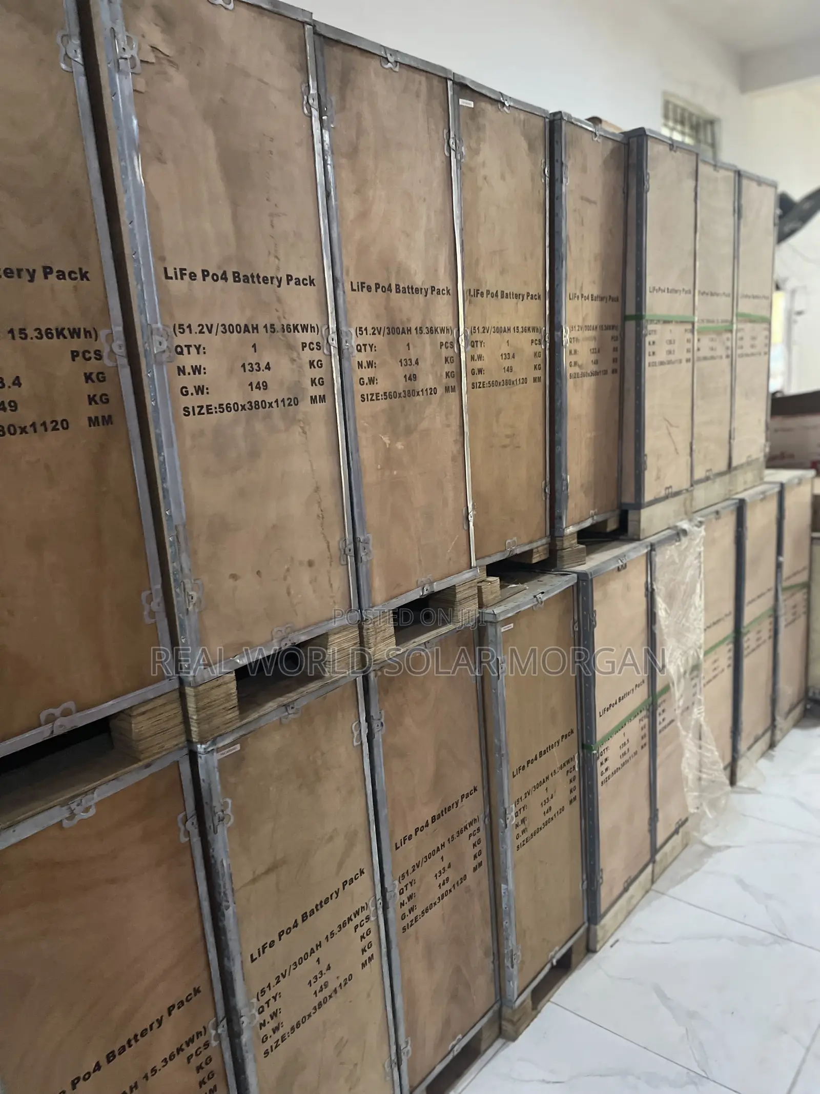 Original Pattern 15.36kwh Lithium Battery