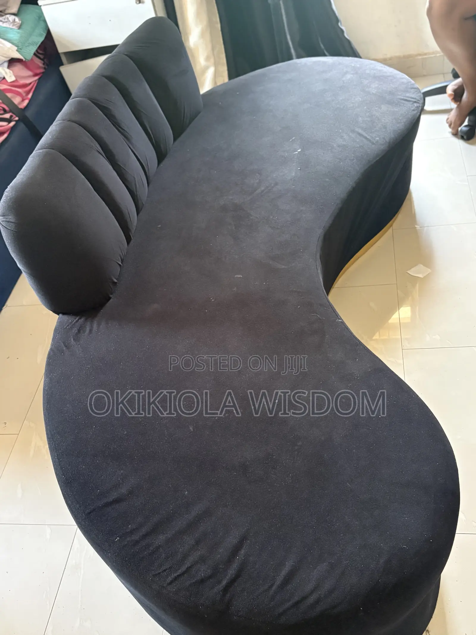Single 5 Sitter Wave Sofa