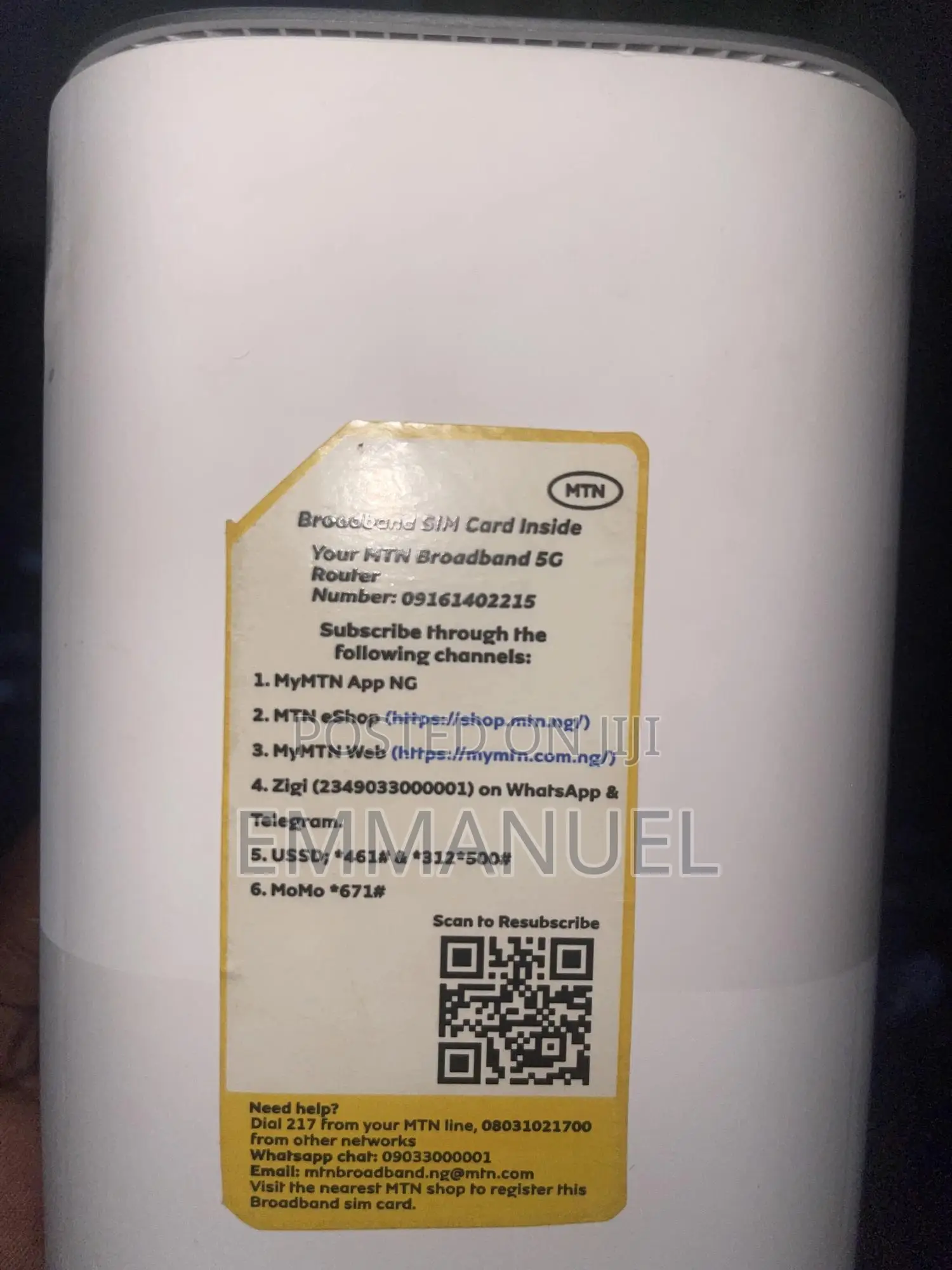 MTN 5g Router