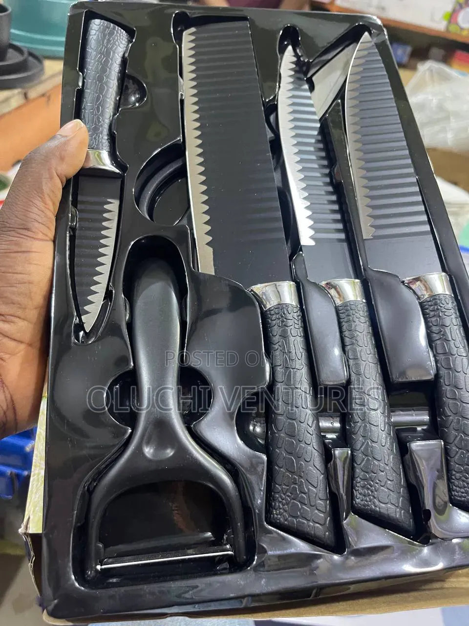 Full Set Kitchen Knives
