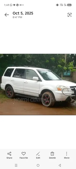 Honda Pilot 2005 White