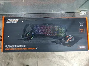 4 In 1 Ultimate Gaming Kit. Headphone, Keyboard, Mouse, Mouse Pad