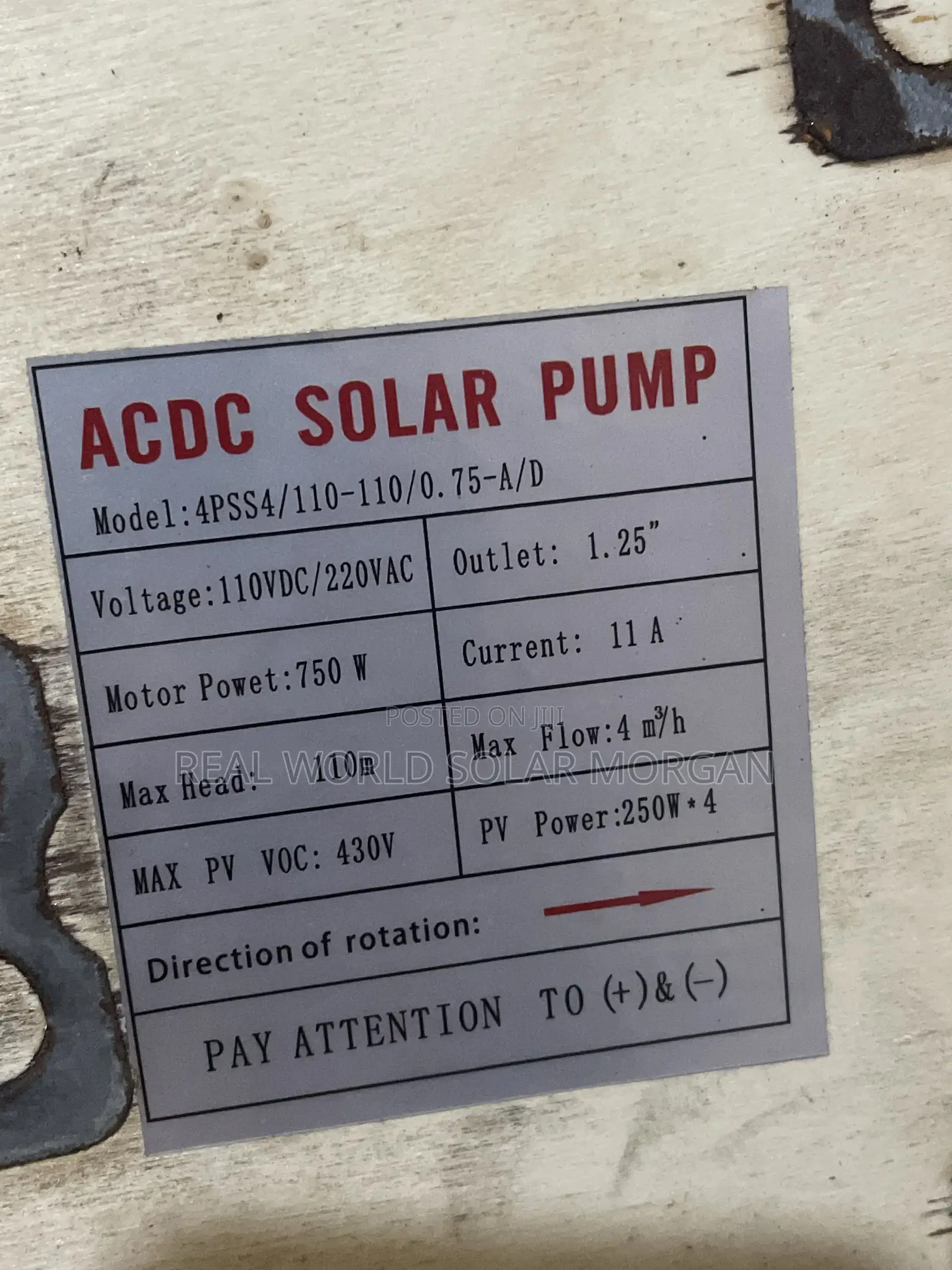 2hp Solar Water Pump