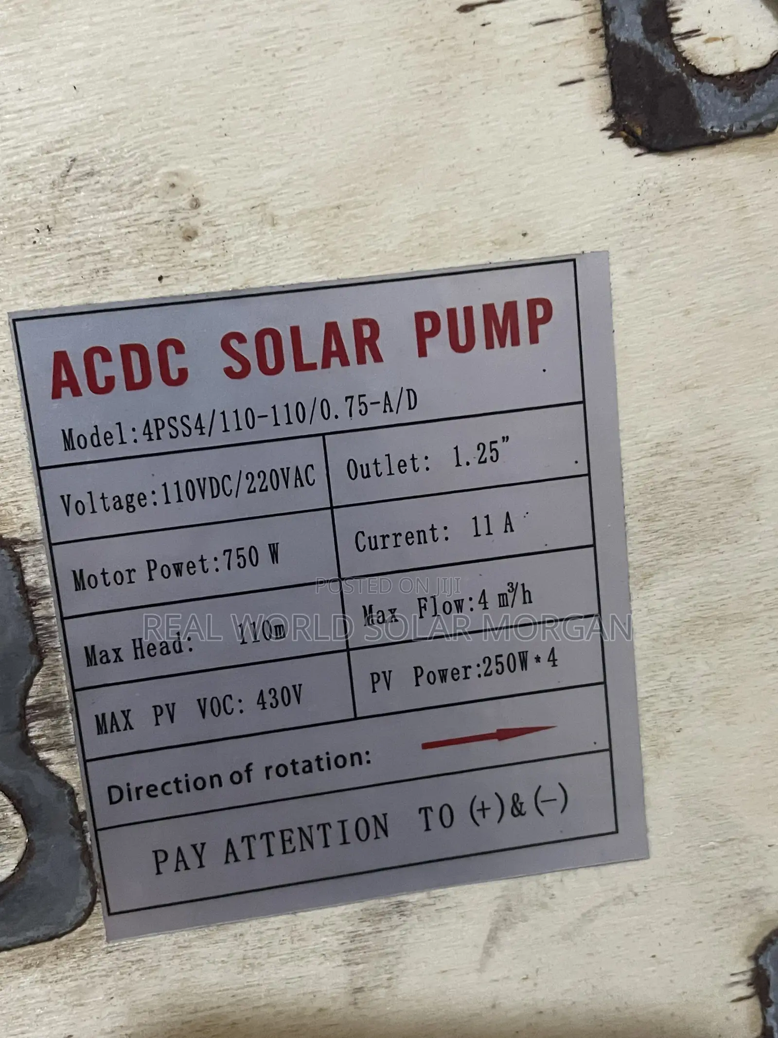 2hp Solar Water Pump