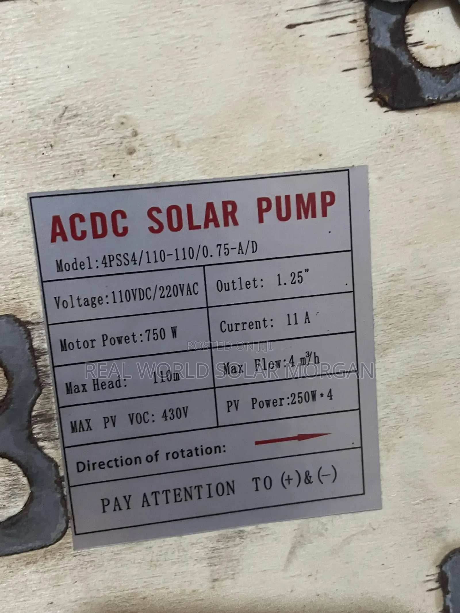 2hp Solar Water Pump