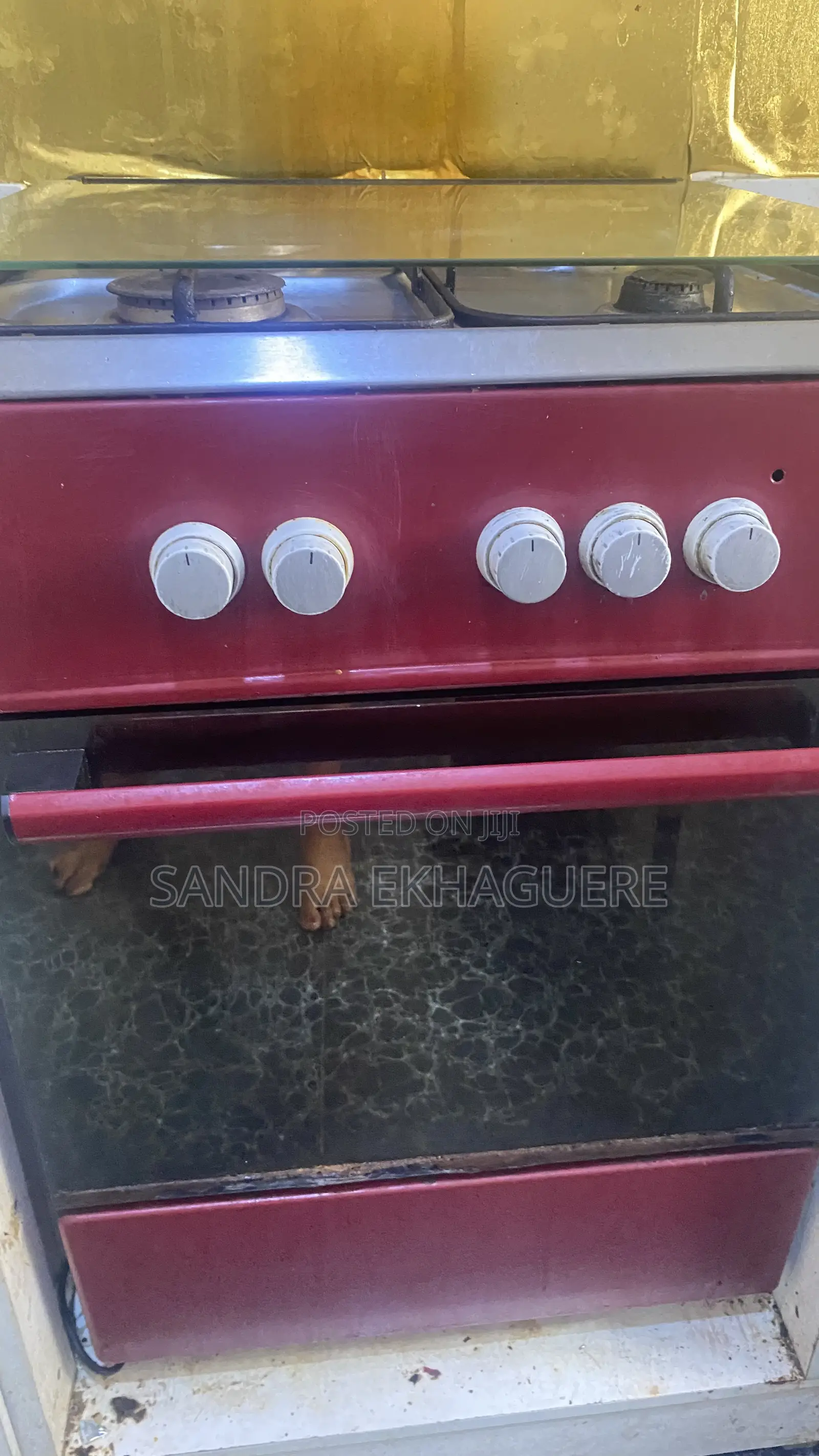 Maxi Standing Gas Cooker With Oven and Grilled