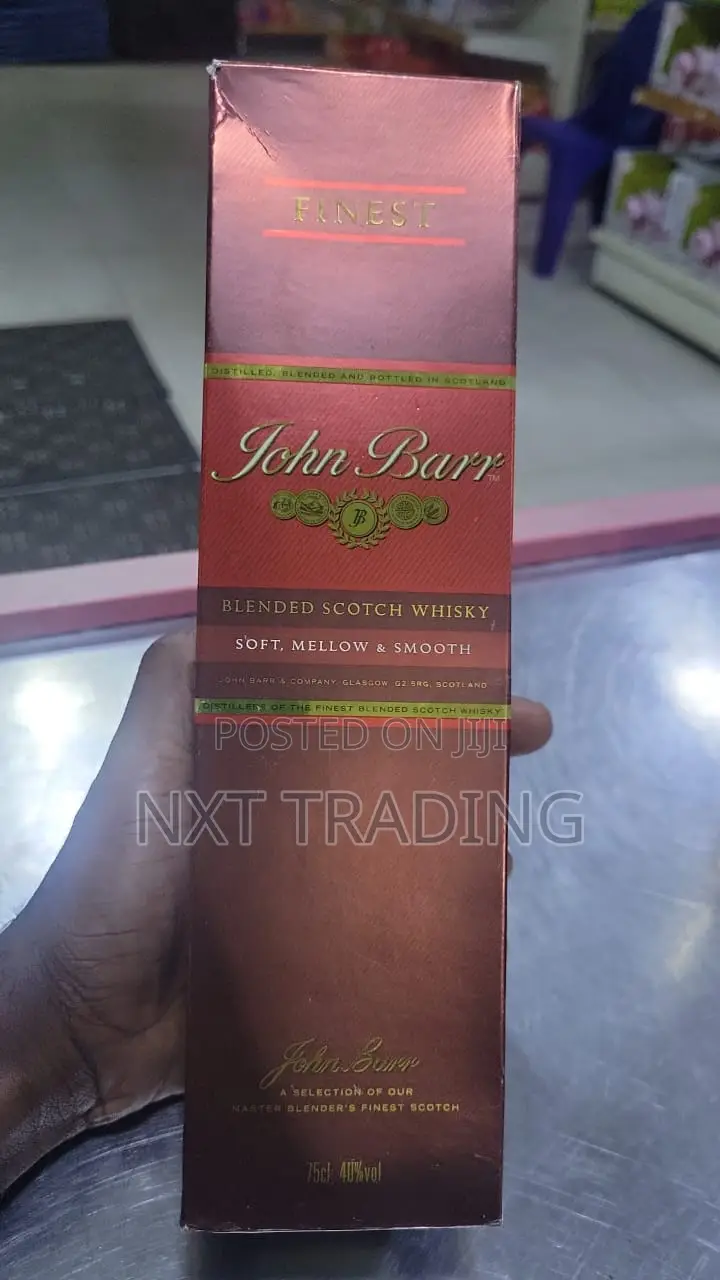 John Barr Blended Whisky 750ml