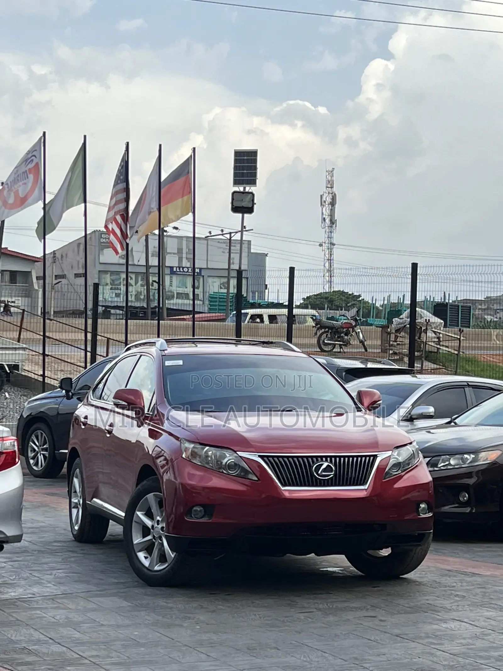Lexus RX 350 2011 Red