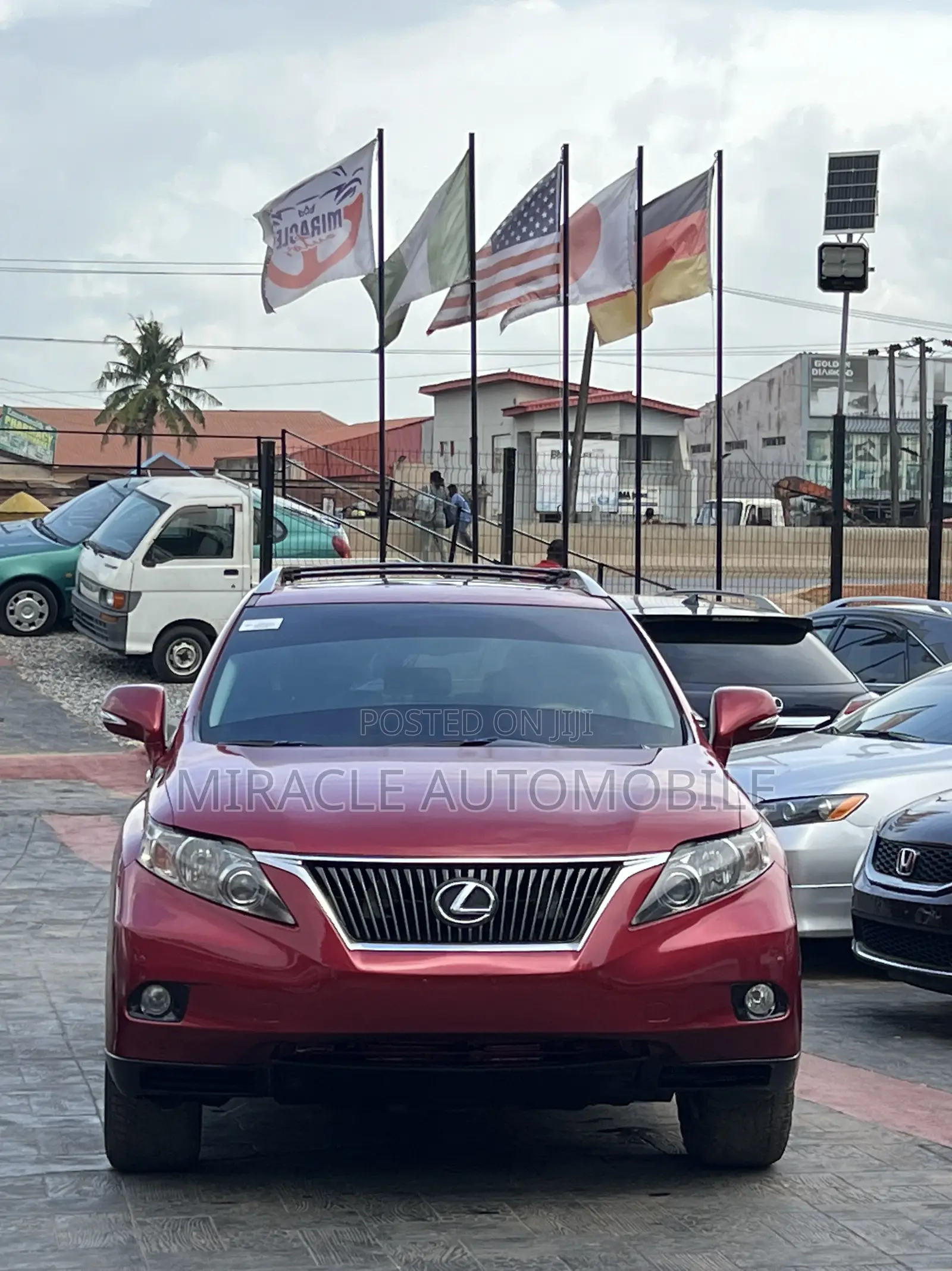 Lexus RX 350 2011 Red