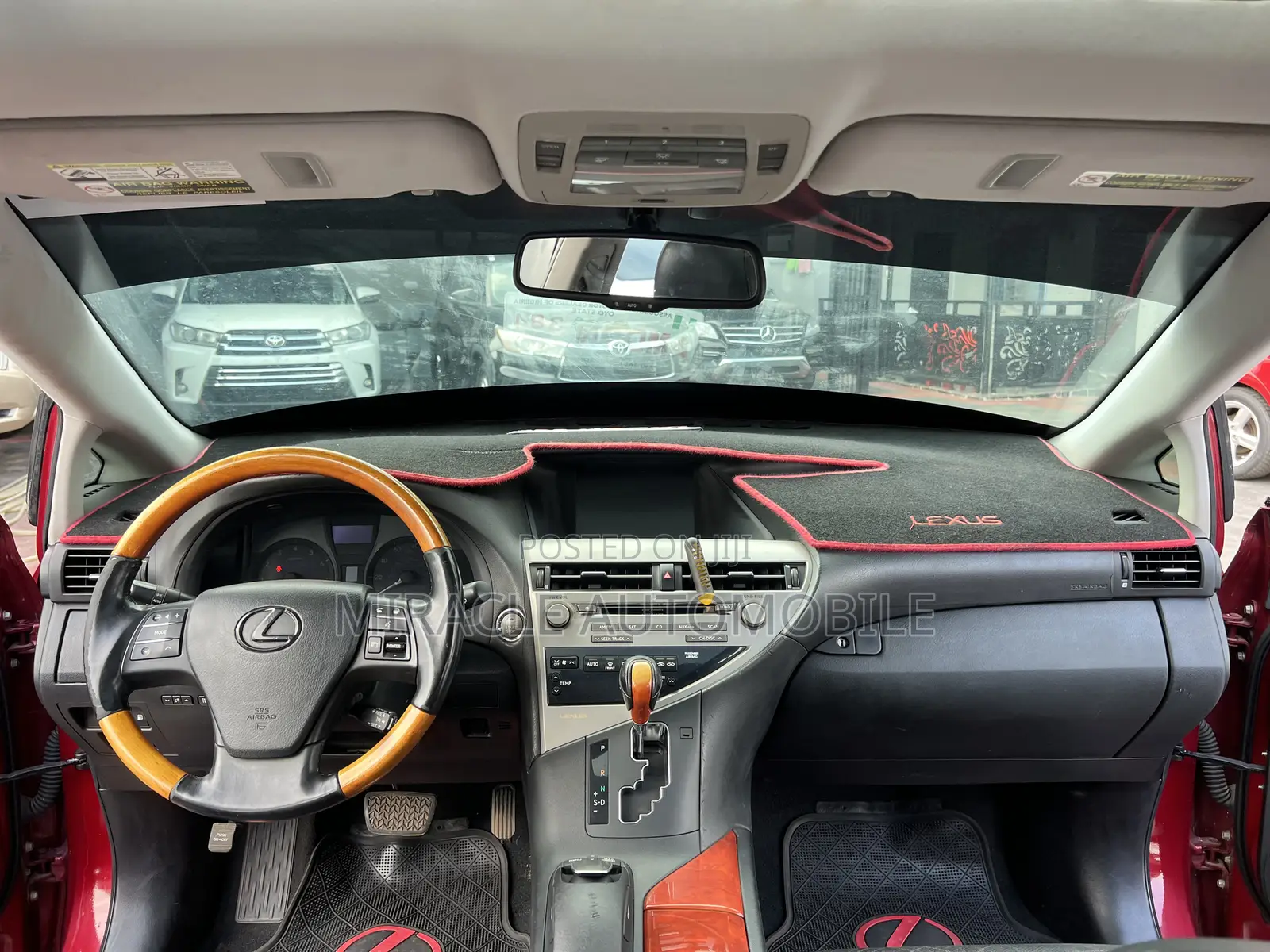 Lexus RX 350 2011 Red