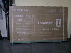 Brand New 70" Hisense Smart Tv for Sale.