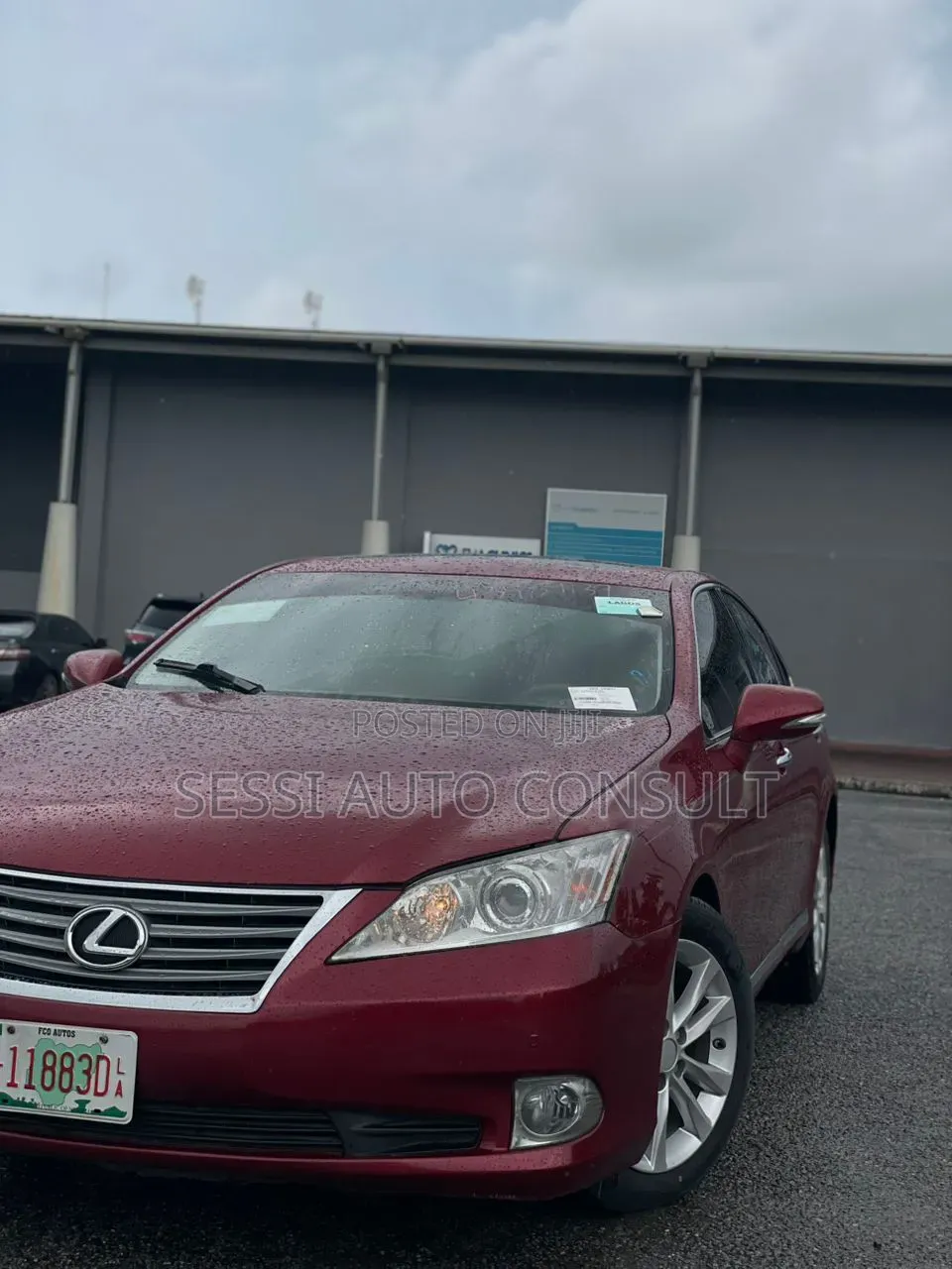 Lexus ES 350 2011 Red