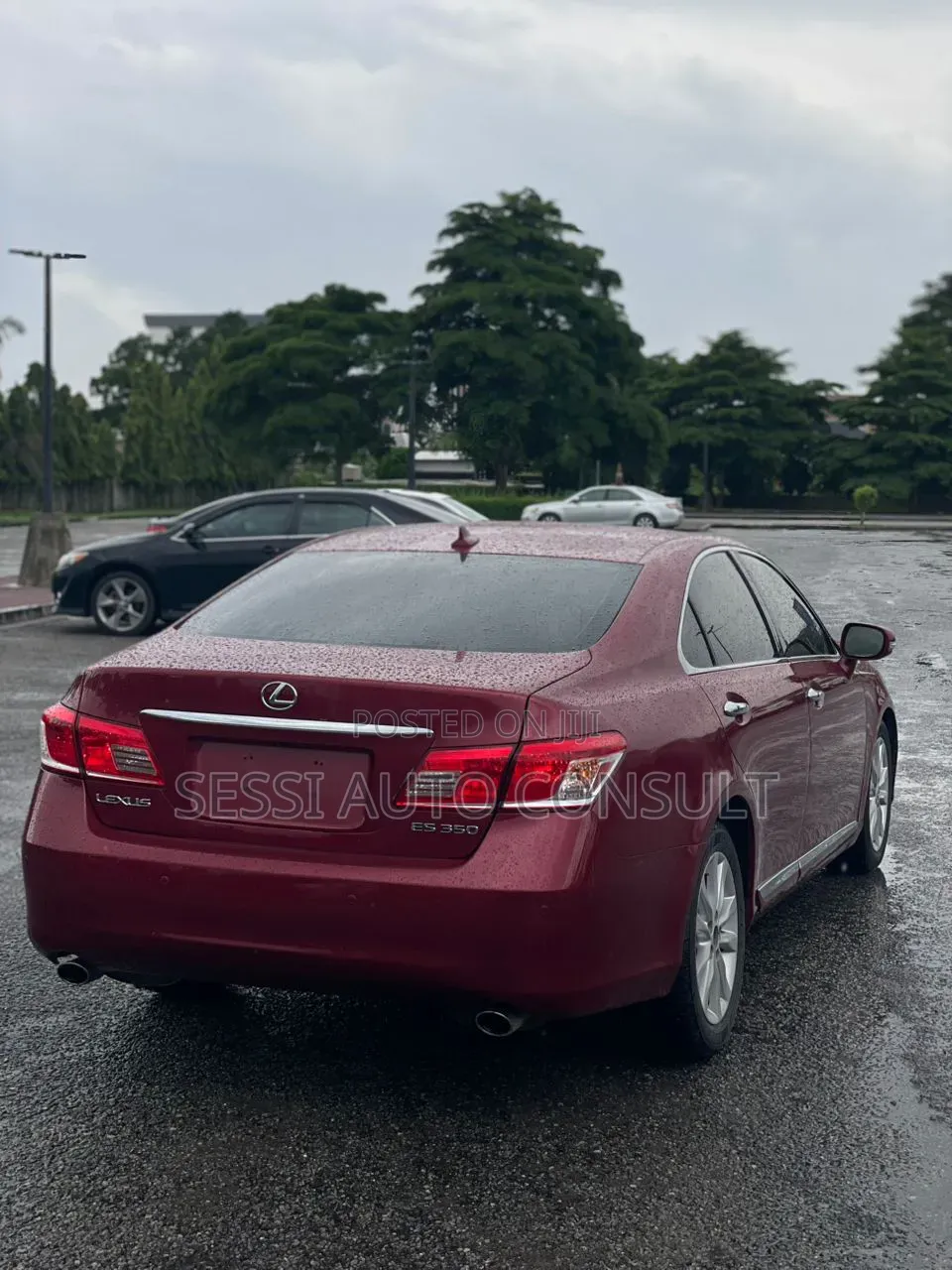 Lexus ES 350 2011 Red