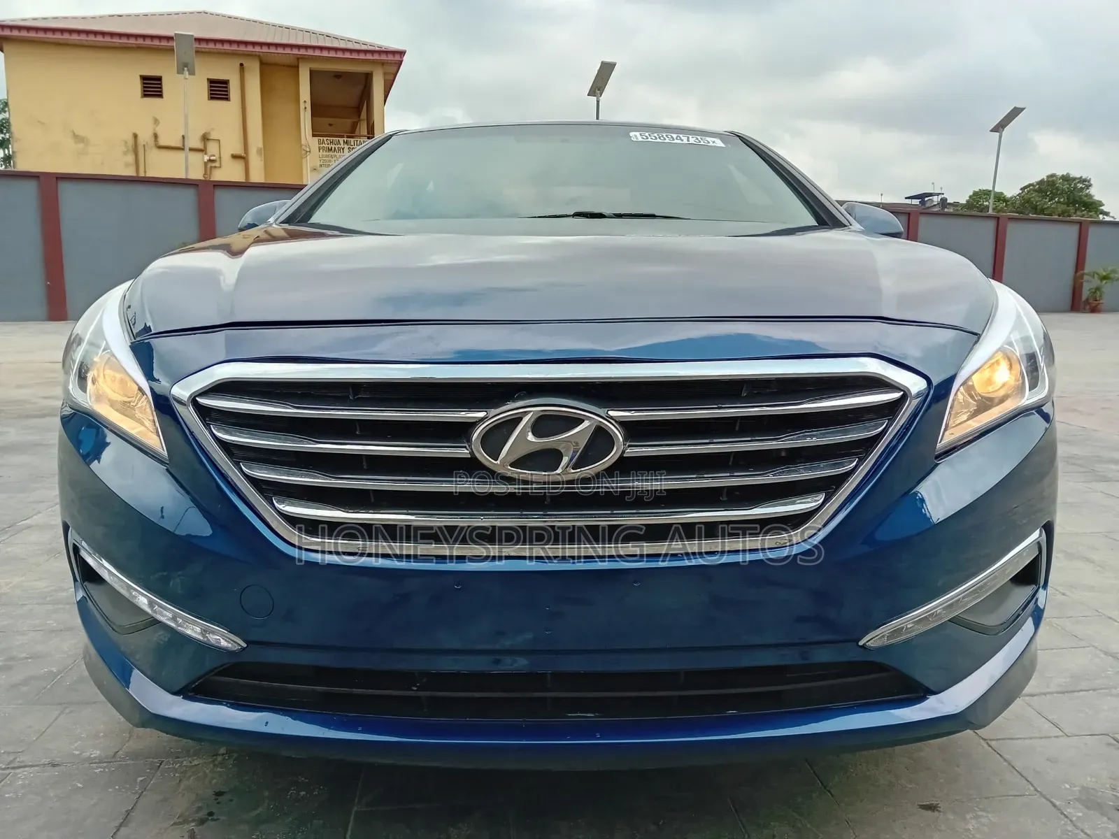 Hyundai Sonata 2015 Blue