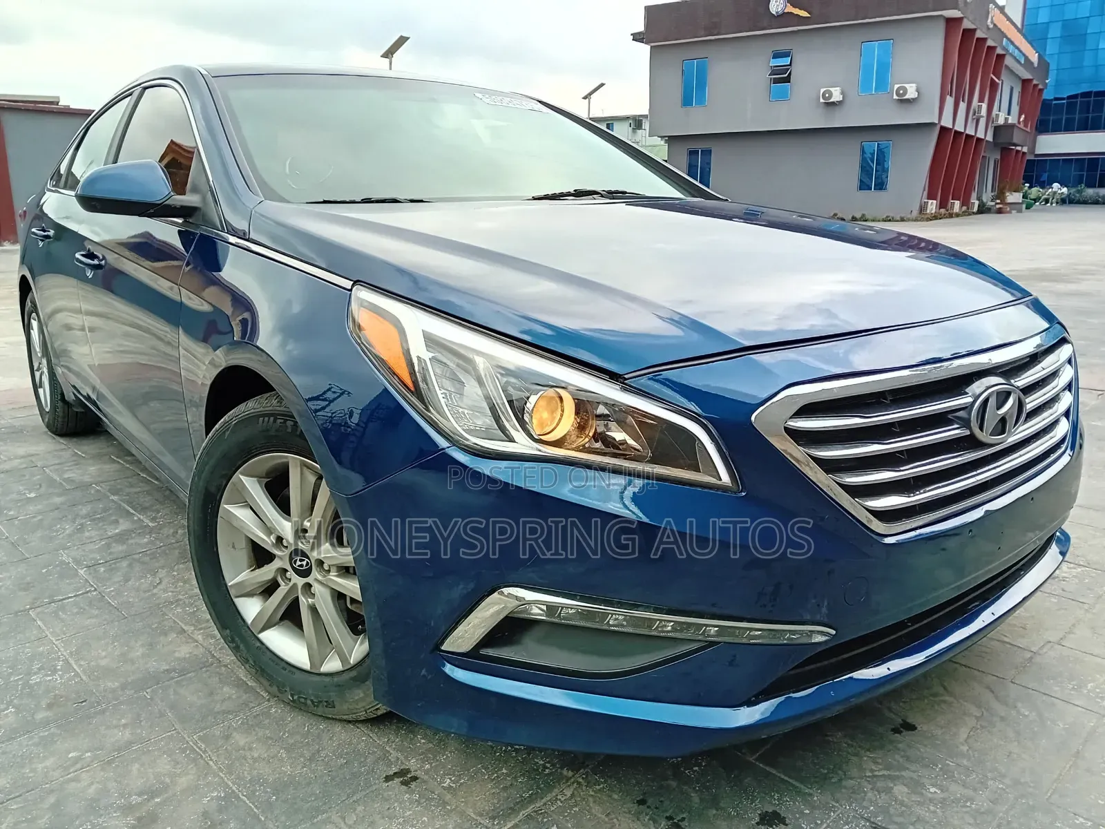 Hyundai Sonata 2015 Blue