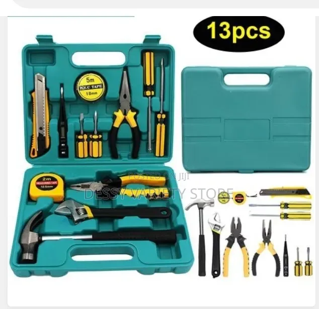 13 In 1 Home Car Repair Tools Box Kit Set