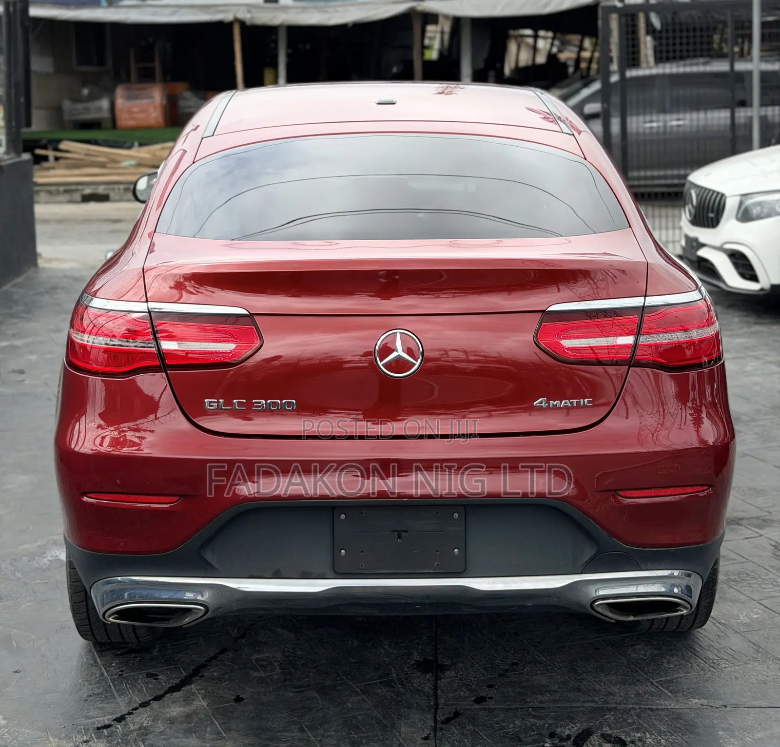 Mercedes-Benz GLC-Class 2018 Red