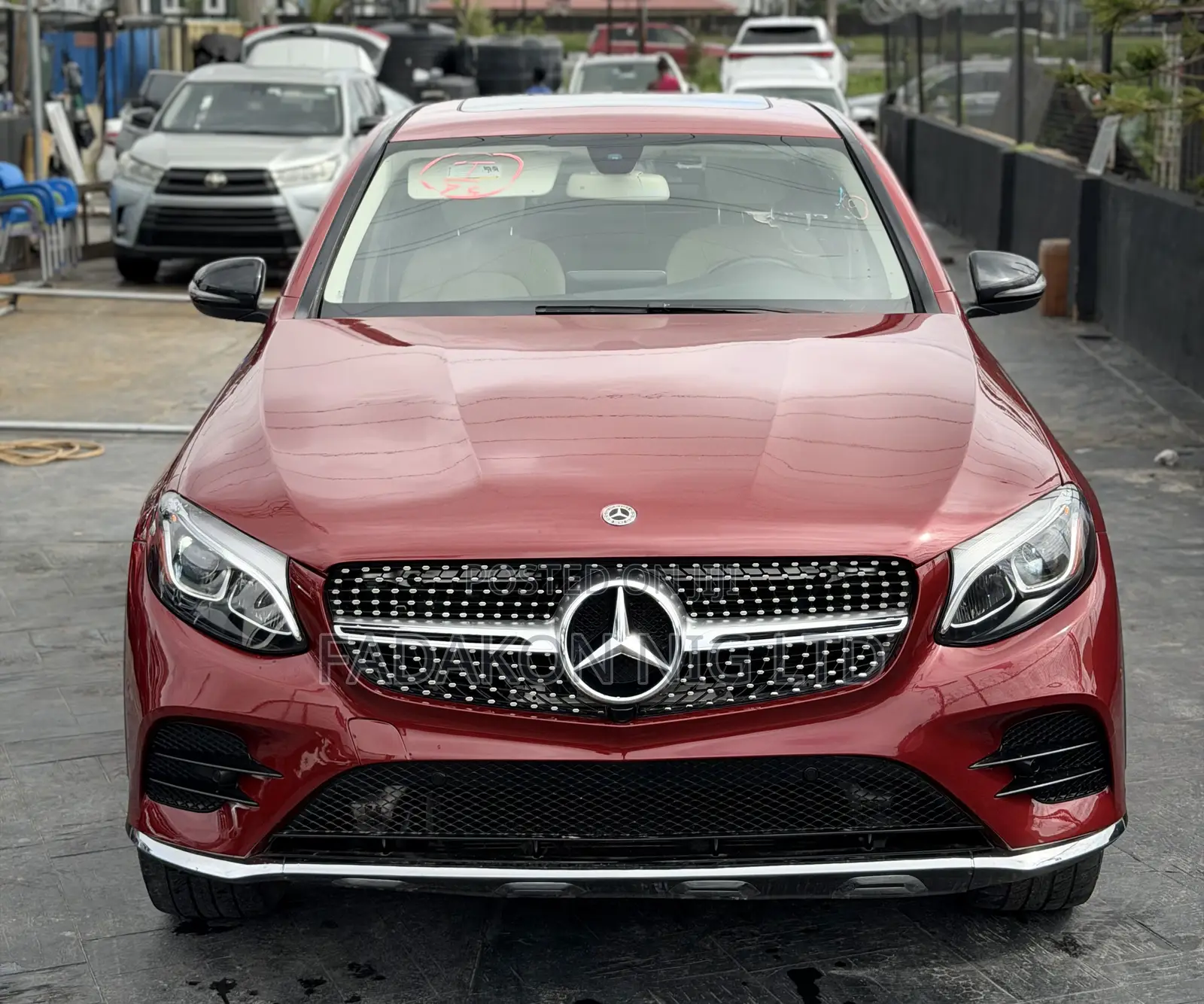 Mercedes-Benz GLC-Class 2018 Red