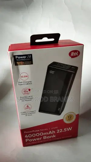 Itel 40000mah Power Bank