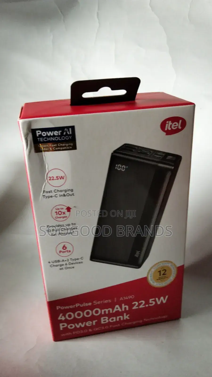 Itel 40000mah Power Bank