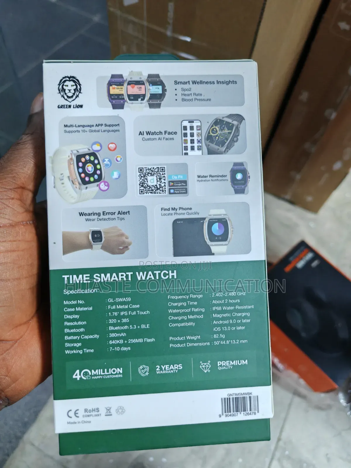 Greenlion Time Smart Watch