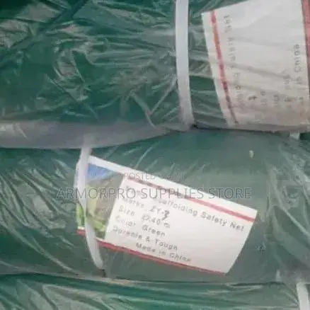Green Scaffolding Safety Net