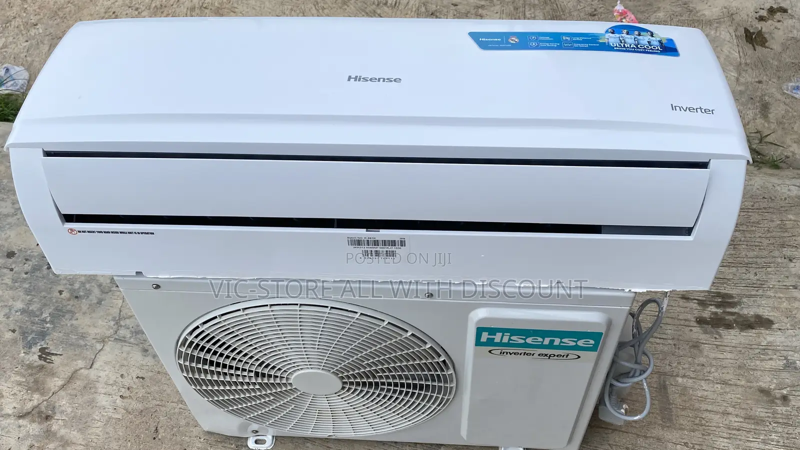 Hisense Inverter Ac 1.5hp Still New!!