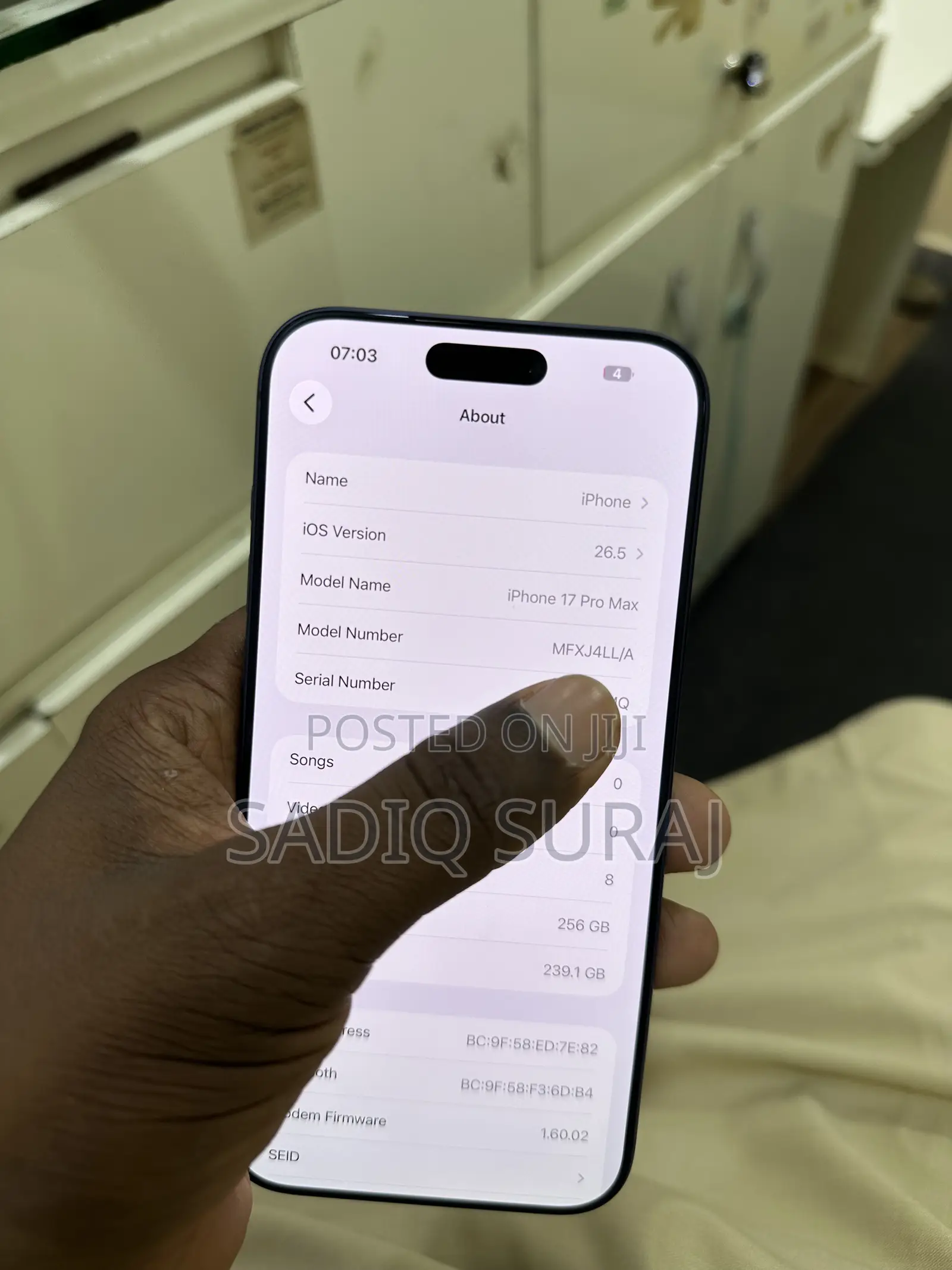Apple iPhone 17 Pro Max 256 GB Blue