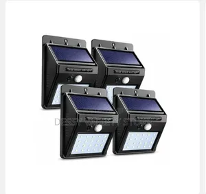 Mythco 4pcs Waterproof Solar Outdoor Led Light