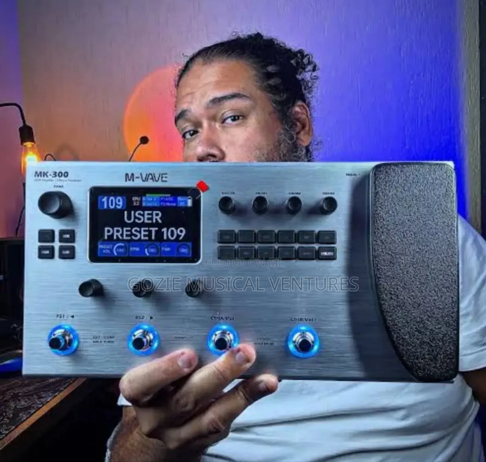 Quality Effect Processor M-Vave Mk 300 With Different Colours Tested