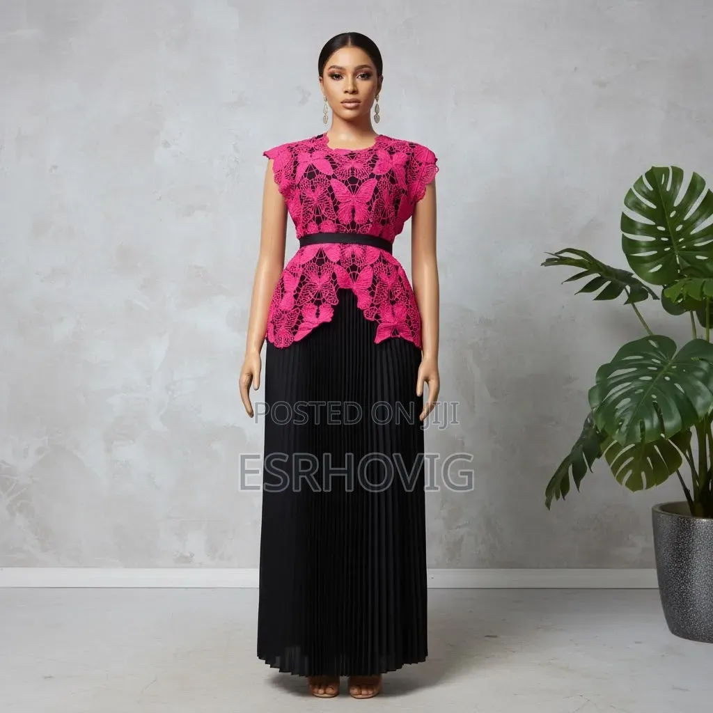 2 Piece Miyaki Gown
