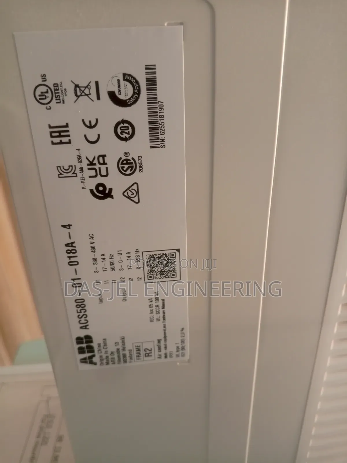 7.5kw/10hp ABB Acs580 VFD Inverter