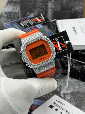 G-Shock Casio Quality Luxury Men Iced Face Water Resistance Wristwatch