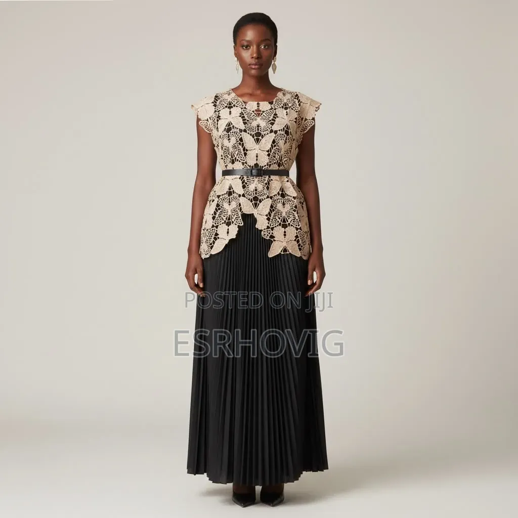 2 Piece Gown and Top