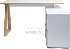 Jahnke Stanberg 2 Drawer L-Shape Corner Desk + 2 Storage Compartments