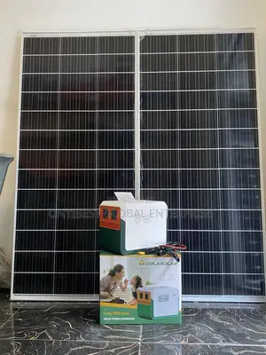 Eco-Friendly Solar Generator Kit With Premium Solar Panel