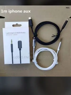 iPhone to Aux 3.5mm Audio Jack (Cable)