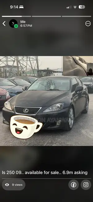 Lexus IS 250 2008 Black