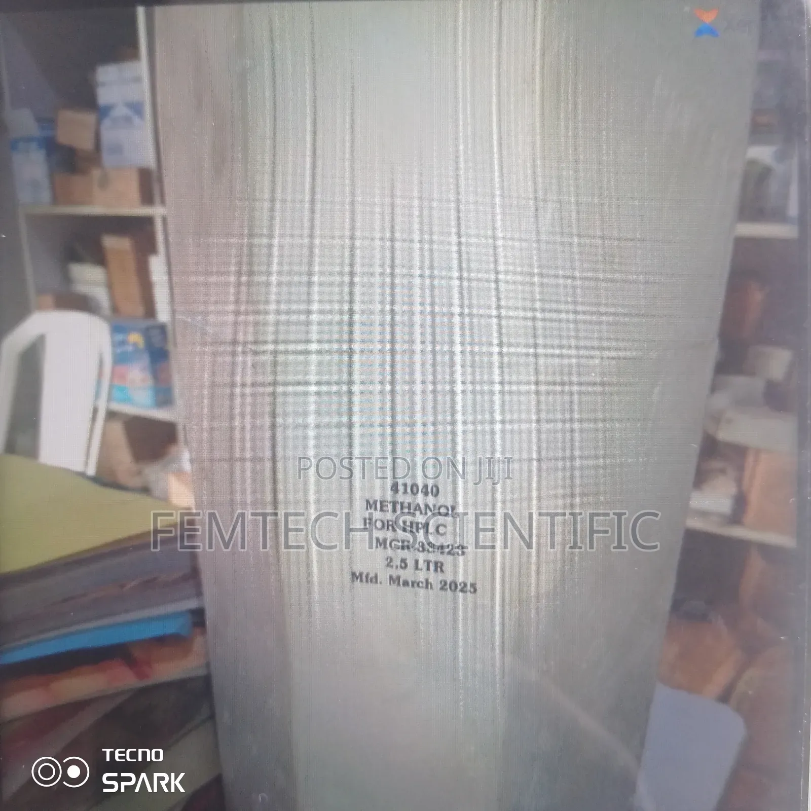 Laboratory Methanol