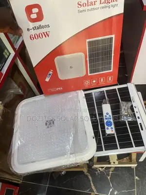 600w Solar Semi Outdoor Ceiling Light