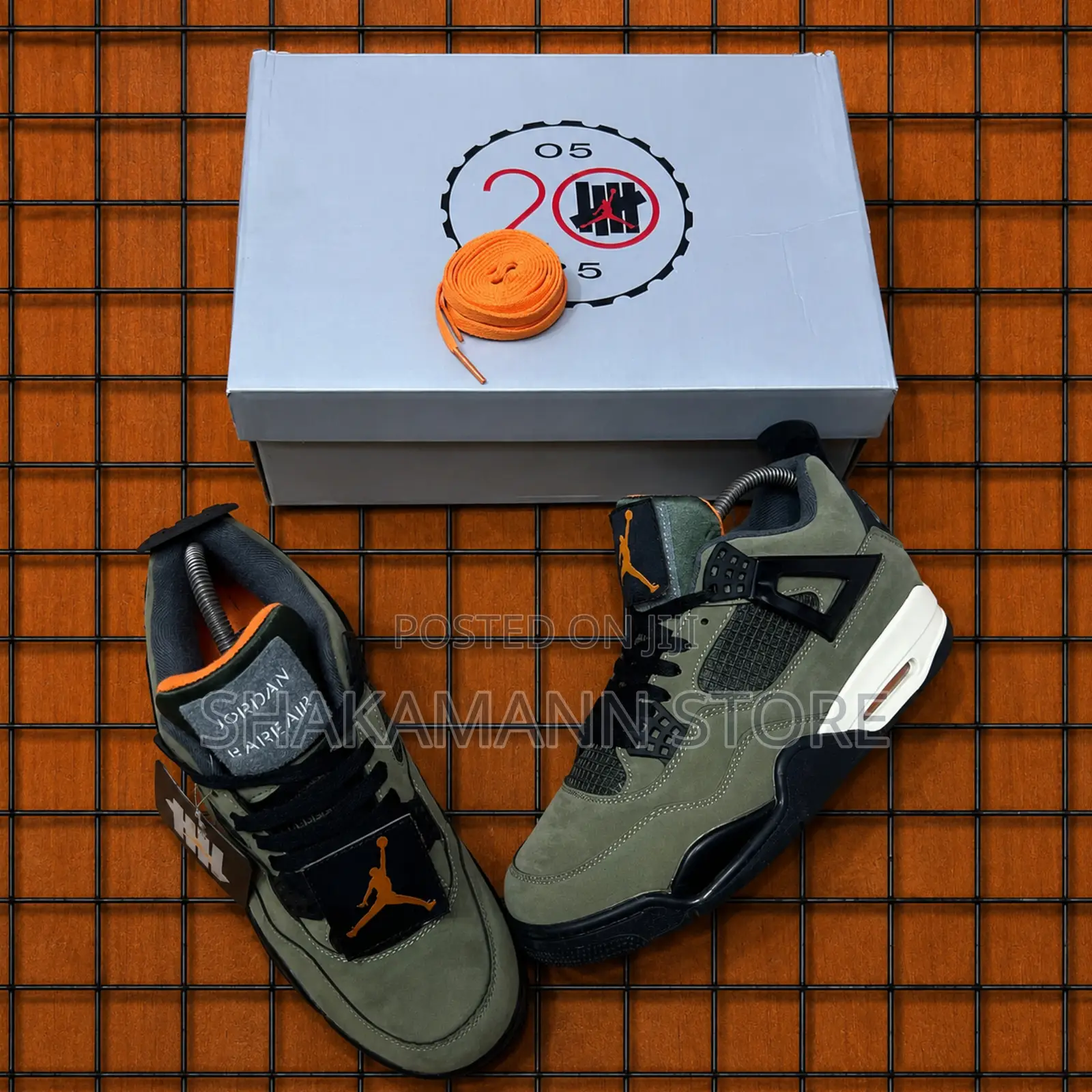 Original Air Jordan 4 Undefeated Og Retro