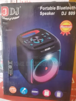 Dj 809 Portable Bluetooth Speaker