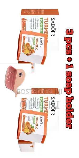 3 Sadeor Tumeric Soap | Bathing Soap