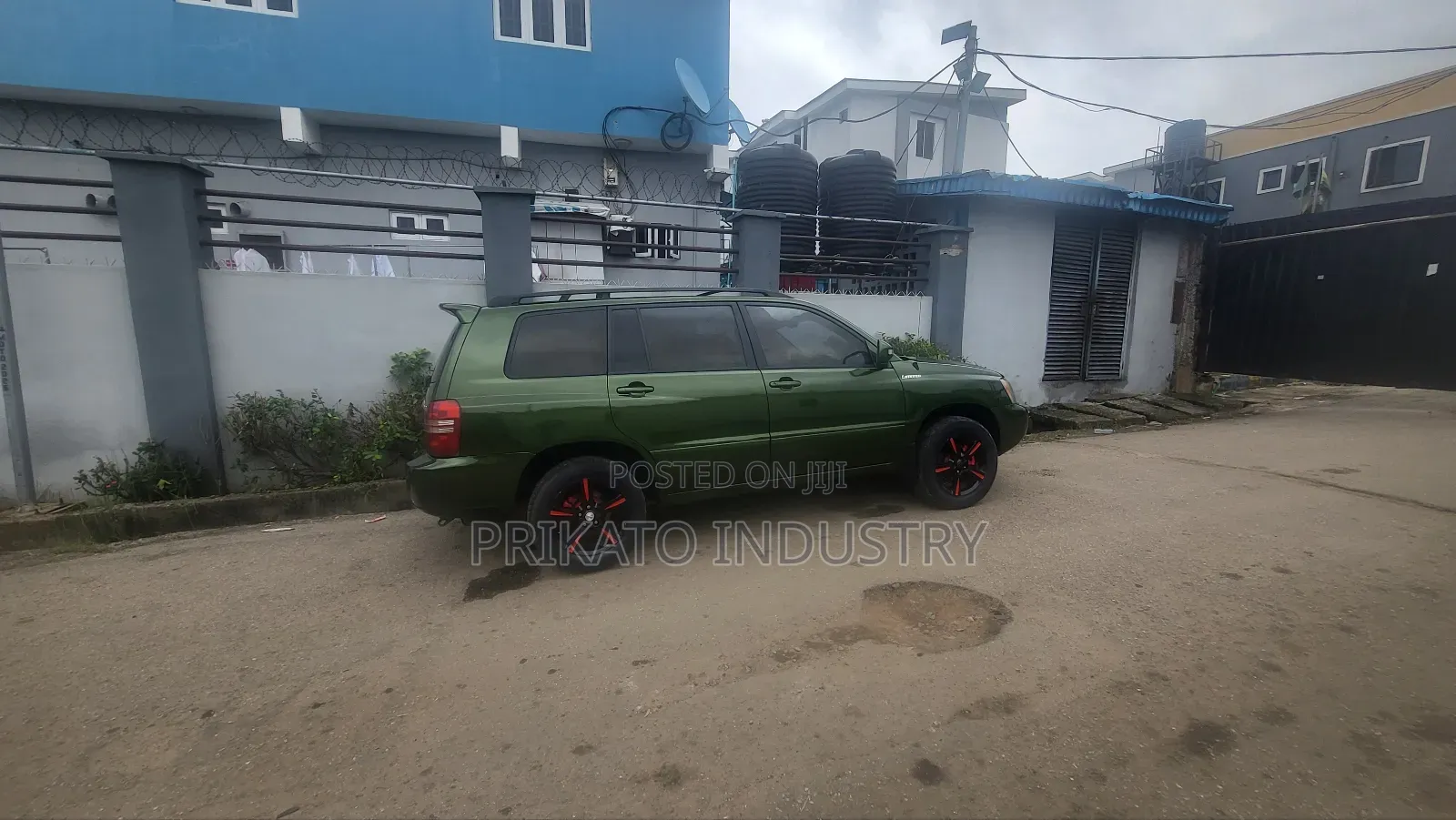 Toyota Highlander Base AWD 2003 Green