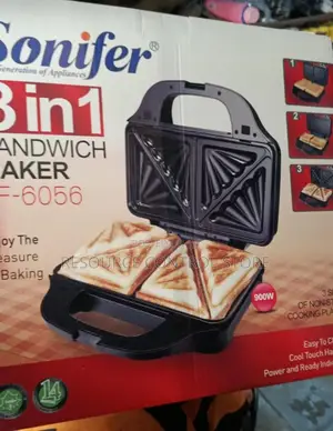 The Sandwich Maker 3 in 1 Is a Versatile Kitchen Appliance Designed To