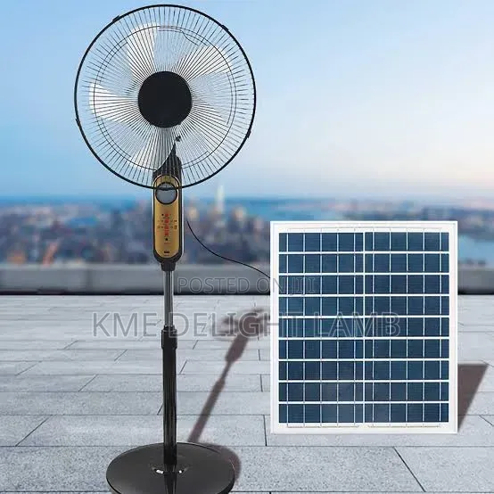 Solar Fan With Solar Panel