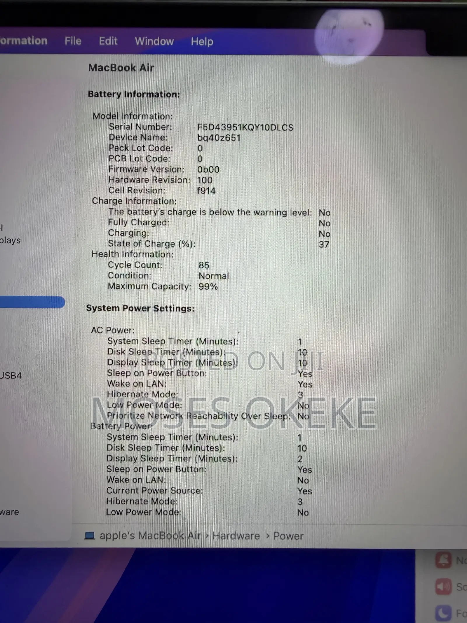 Laptop Apple MacBook Air 2022 M2 16GB Apple M2 SSD 256GB