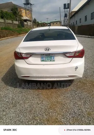 Hyundai Sonata 2013 White